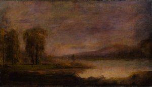 Krajobraz z jeziorem, 1864. autorstwa Robert Seldon Duncanson
