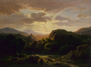 Wspomnienia sceny pod Auerbach, ca. 1856.