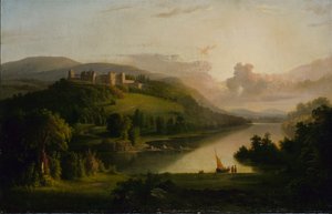 Scotch Highlands, ca. 1848-1852.    1165052   pl       polish Successfully Translated  Original: Album with Views of Rome and Surroundings, Landscape Studies, page 38b: Figure Study Translat: Album with Views of Rome and Surroundings, Landscape Studies, pa