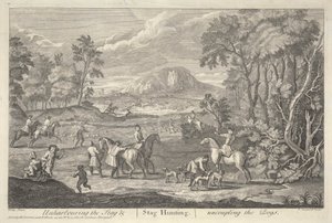 Wypuszczanie jelenia autorstwa Robert Sheppard