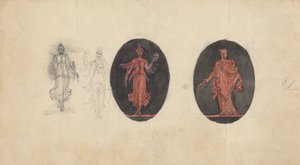 Desenhos alegóricos para Medalspolish autorstwa Robert Smirke