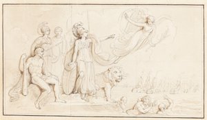 Alegoria brytyjskiej potęgi morskiej autorstwa Robert Smirke