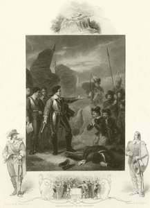 Cromwell tłumi bunt w armii autorstwa Robert Smirke
