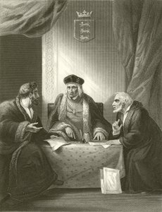 Henryk VII z Empsonem i Dudleyem autorstwa Robert Smirke