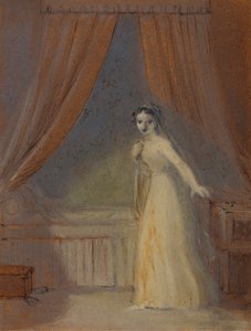 Juliet zamierza wziąć swój napój nasenny autorstwa Robert Smirke