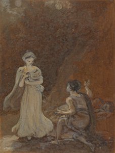 Lysander Despertando para Ver Helenapolish autorstwa Robert Smirke