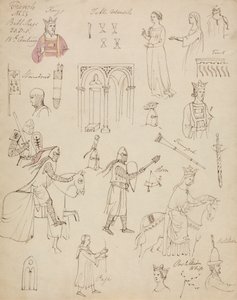 Studia z francuskiego rejestru biblijnego MSS autorstwa Robert Smirke