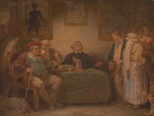 Siedem wieków człowieka: sprawiedliwość, „Jak wam się podoba”, II, VII autorstwa Robert Smirke