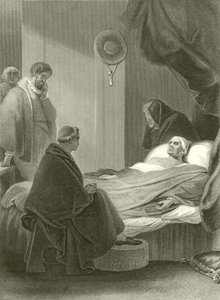 Śmierć kardynała Wolsey autorstwa Robert Smirke