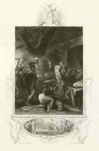 Masakra druidów autorstwa Robert Smirke