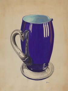 Kobaltowy dzban autorstwa Robert Stewart