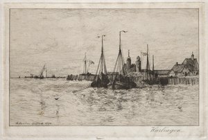 Harlingen, 1884. autorstwa Robert Swain Gifford