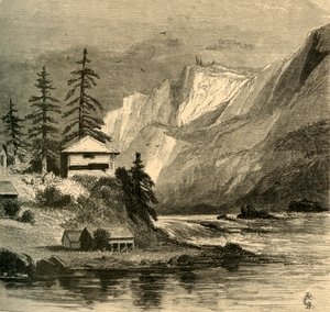 „Blokada środkowa, Kaskady”, 1872.