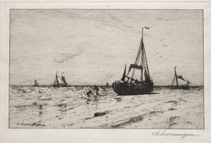 Scheveningen. autorstwa Robert Swain Gifford
