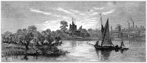 Chiswick, Londyn, 1880 autorstwa Robert Taylor Pritchett
