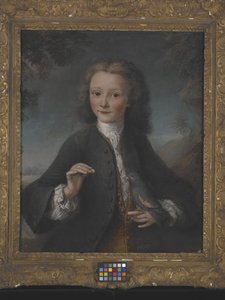 Voltaire w wieku 13 lat (olej na płótnie) autorstwa Robert Tournieres