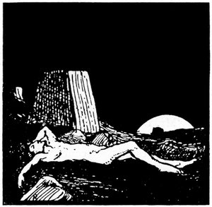 Rysunek do Księgi Hioba, 1913.
