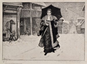 Świąteczny poranek autorstwa Robert Walker Macbeth