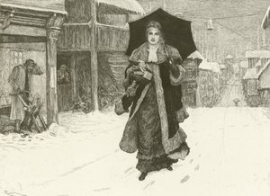 Lady Bountiful (grawiura) autorstwa Robert Walker Macbeth