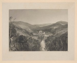 Opactwo Buckfastleigh, Devonshire autorstwa Robert Wallis