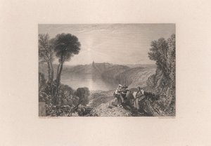 Jezioro Albano autorstwa Robert Wallis