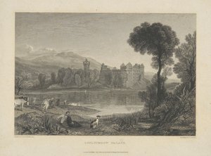 Pałac Linlithgowów autorstwa Robert Wallis