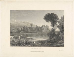 Pałac Linlithgowów autorstwa Robert Wallis