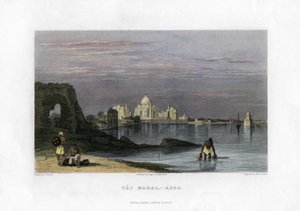 Taj Mahal, Agra, Indie, XIX w.