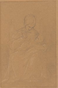 Matka i dziecko autorstwa Robert Walter Weir