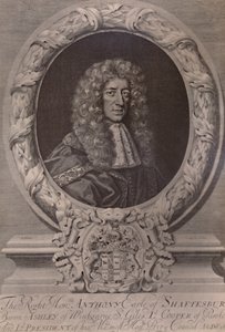 Anthony Ashley Cooper, 1. hrabia Shaftesbury, angielski mąż stanu, c1680 1894