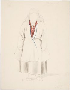 Stojąca wieśniaczka z Joutseno autorstwa Robert Wilhelm Ekman