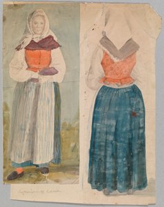 Kobieta w stroju narodowym autorstwa Robert Wilhelm Ekman