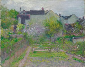 Grez-sur-Loing (olej na płótnie)