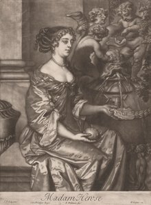 Pani Hewse (Margaret Hughes) autorstwa Robert Williams