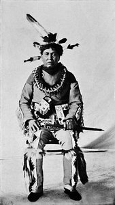 Algonquin w pełnym stroju, 1912