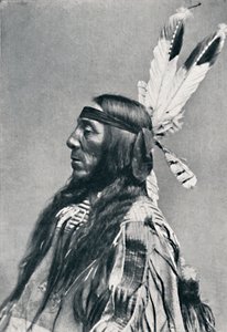 Widok profilu Sioux, 1912