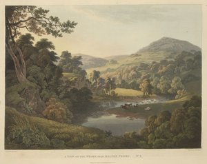 Widok na nabrzeże, w pobliżu Bolton Priory