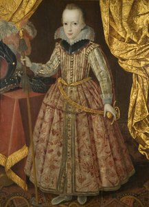 Karol I (1600-49) jako książę Yorku, ok. 1605 (olej na płótnie)