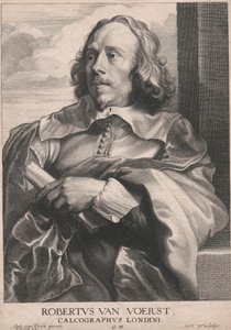 Robert van Voerst, rytownik z Londynu