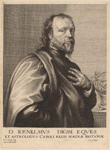 Sir Kenelm Digby autorstwa Robert van Voerst after Sir Anthony