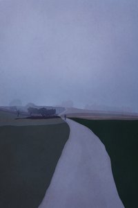 Foggy Road, 2023 (w wersji cyfrowej) autorstwa Roberta Murray