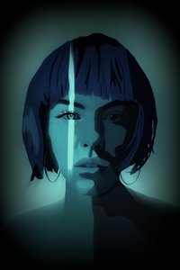 Cienka niebieska linia, 2022 (cyfrowo)