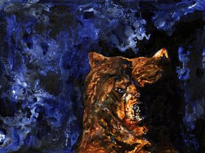 Potężne spojrzenie grizzly autorstwa RodMacIver