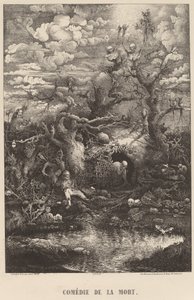 Komedia z Mort autorstwa Rodolphe Bresdin