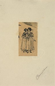 Rozmowa autorstwa Rodolphe Bresdin