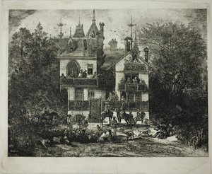 Wyjazd na polowanie autorstwa Rodolphe Bresdin