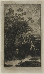 Łowcy zaskoczeni śmiercią autorstwa Rodolphe Bresdin