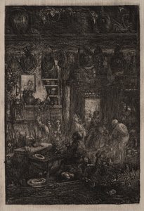 Wnętrze Mołdawii autorstwa Rodolphe Bresdin