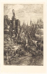 Mój sen autorstwa Rodolphe Bresdin