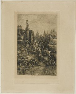 Mój sen autorstwa Rodolphe Bresdin